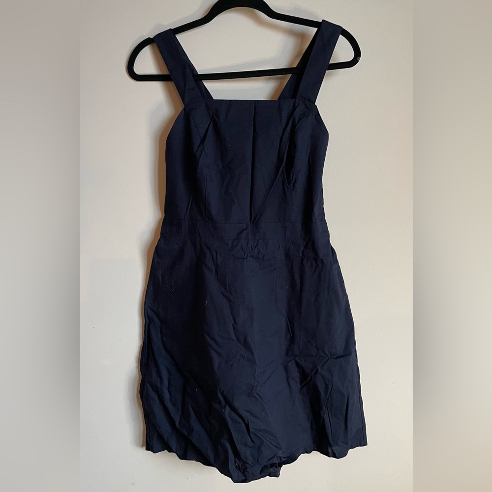 Cotton Navy Summer Dress